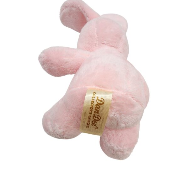 Dan Dee Collectors Choice Pink & White Plush Bunny Set Jesus Loves Me Soft Toys - Picture 3 of 4
